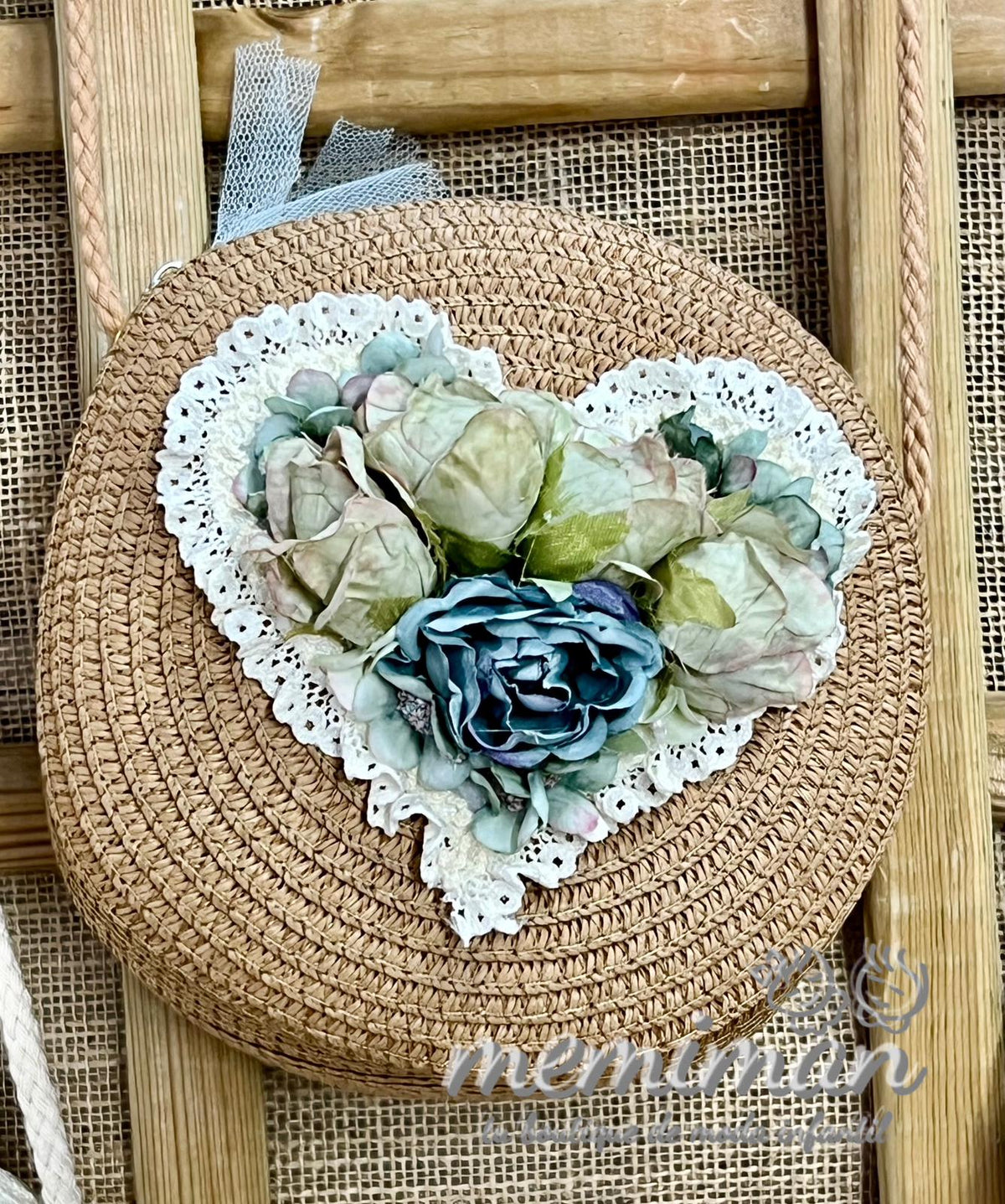 Borsa CUORE fiori