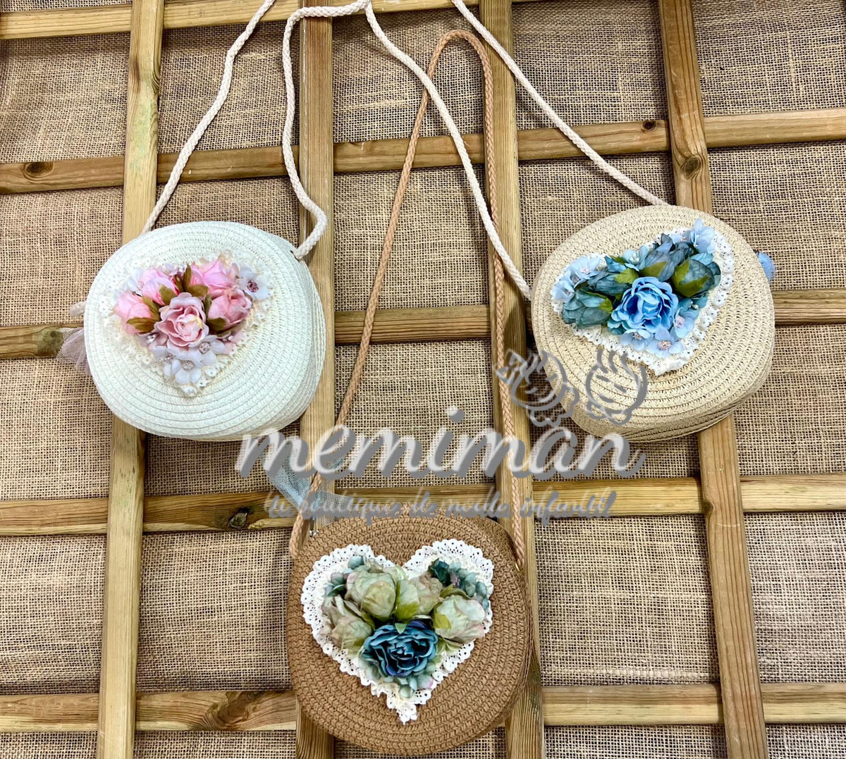 Borsa CUORE fiori