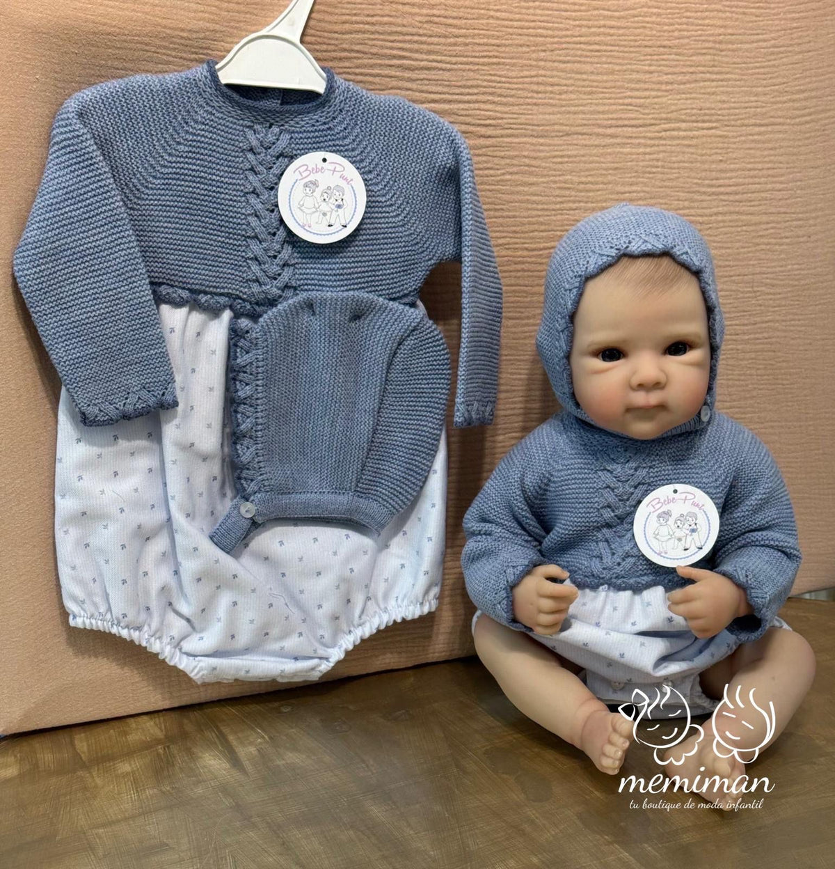 25435 Pagliaccetto con cuffietta Chesle