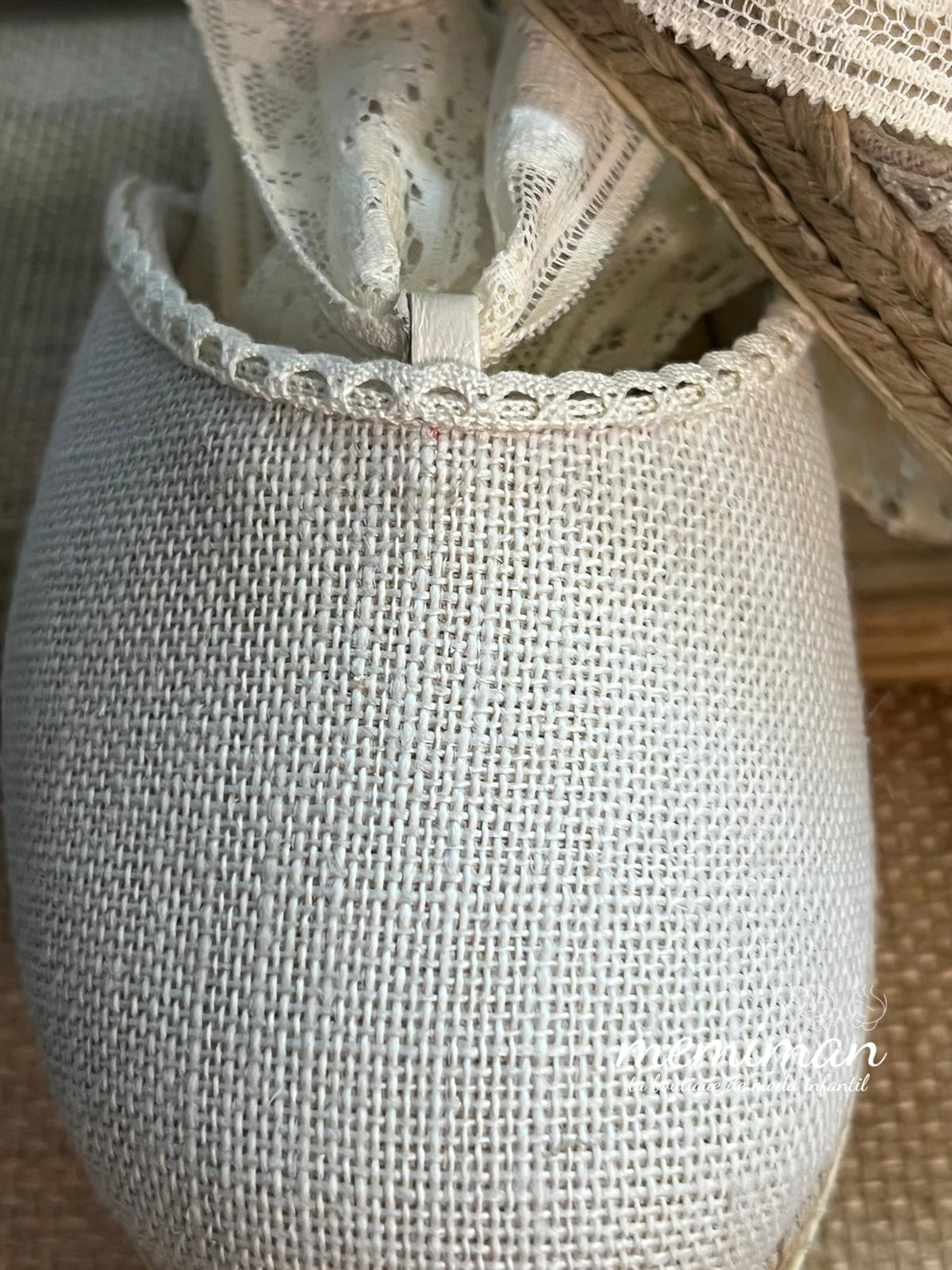 1409H Espadrille LEINEN mit Schnalle