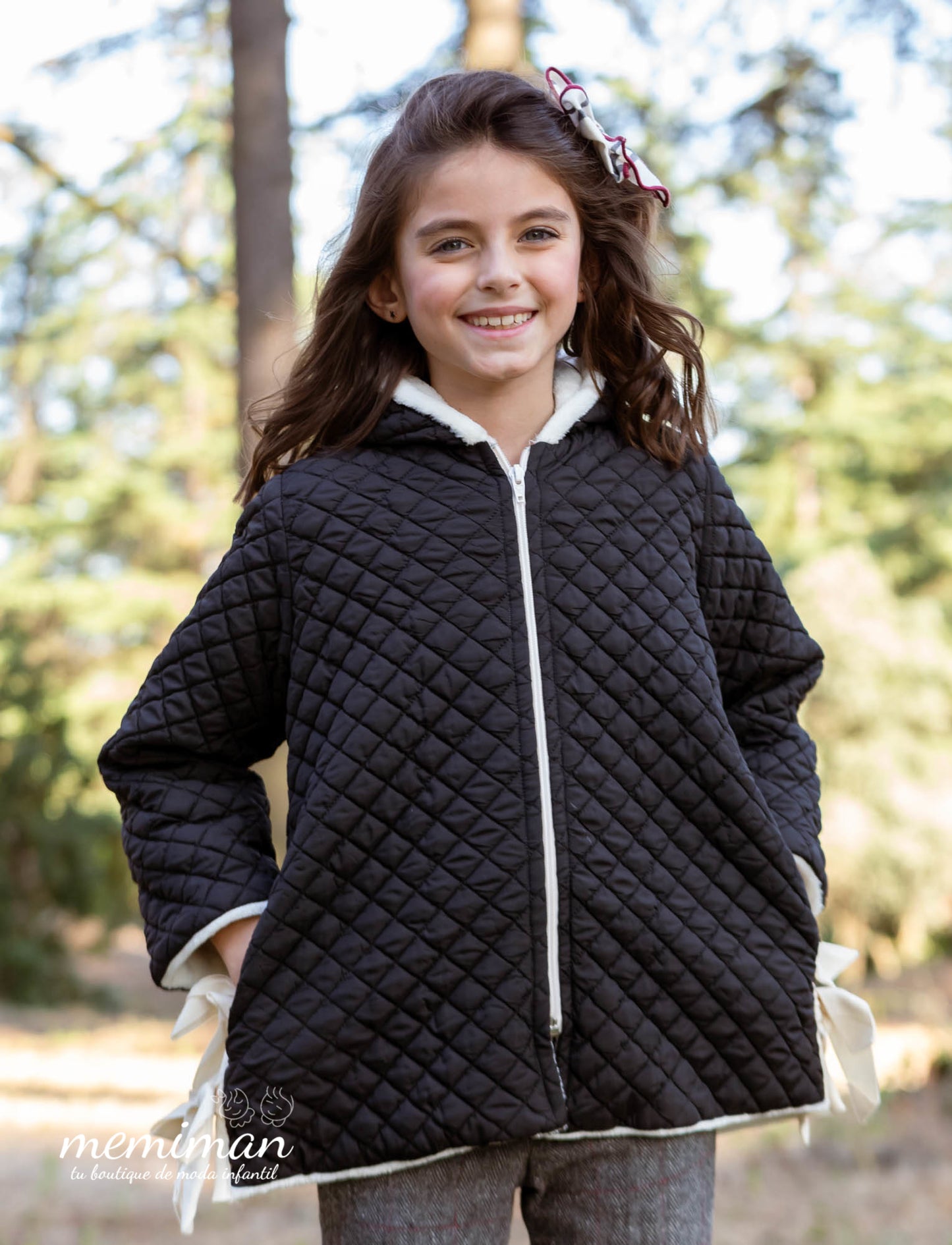 TAUPE Abrigo acolchado niña VERDE