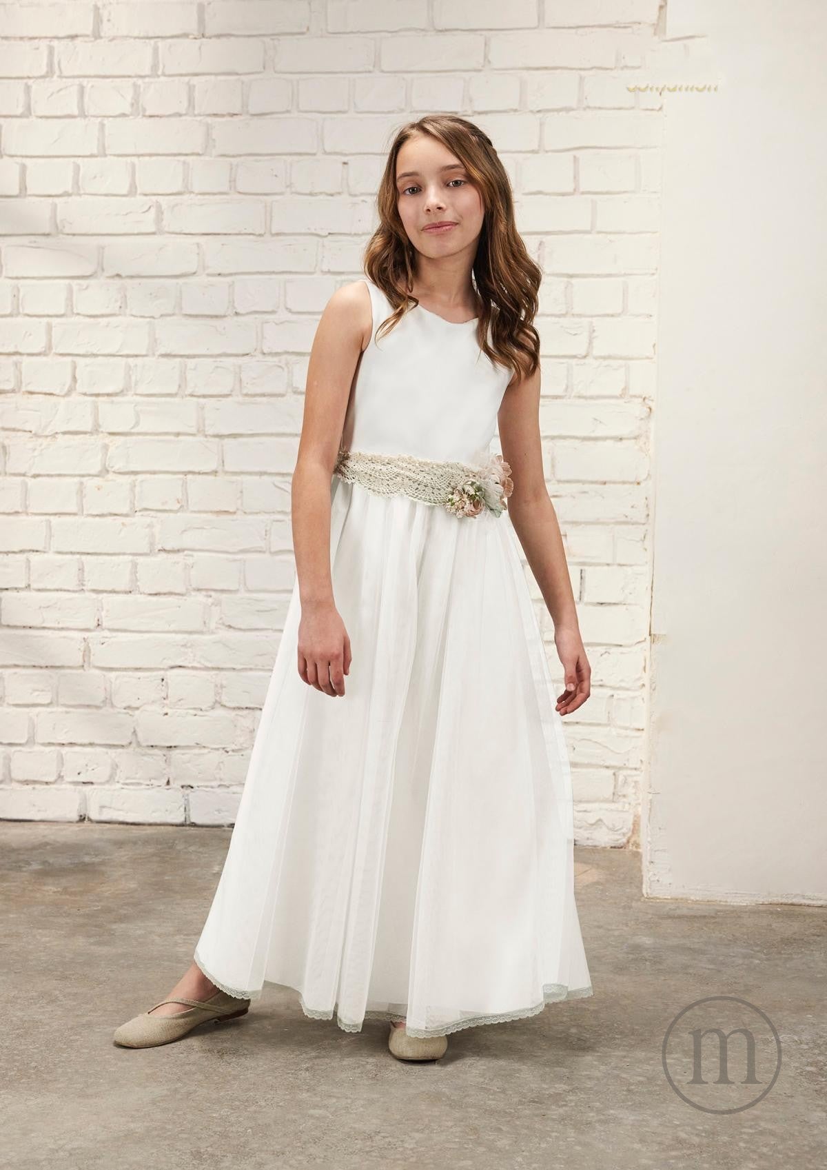 656132 Tuta Comunione Tulle