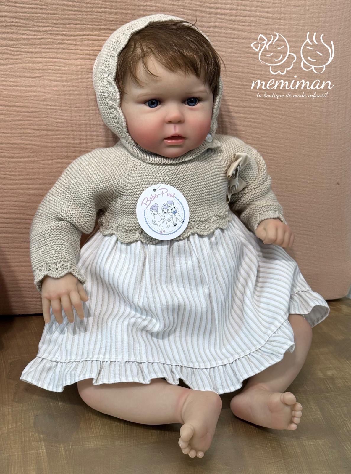 25160 Vestitino con cappuccio copripuledra perla