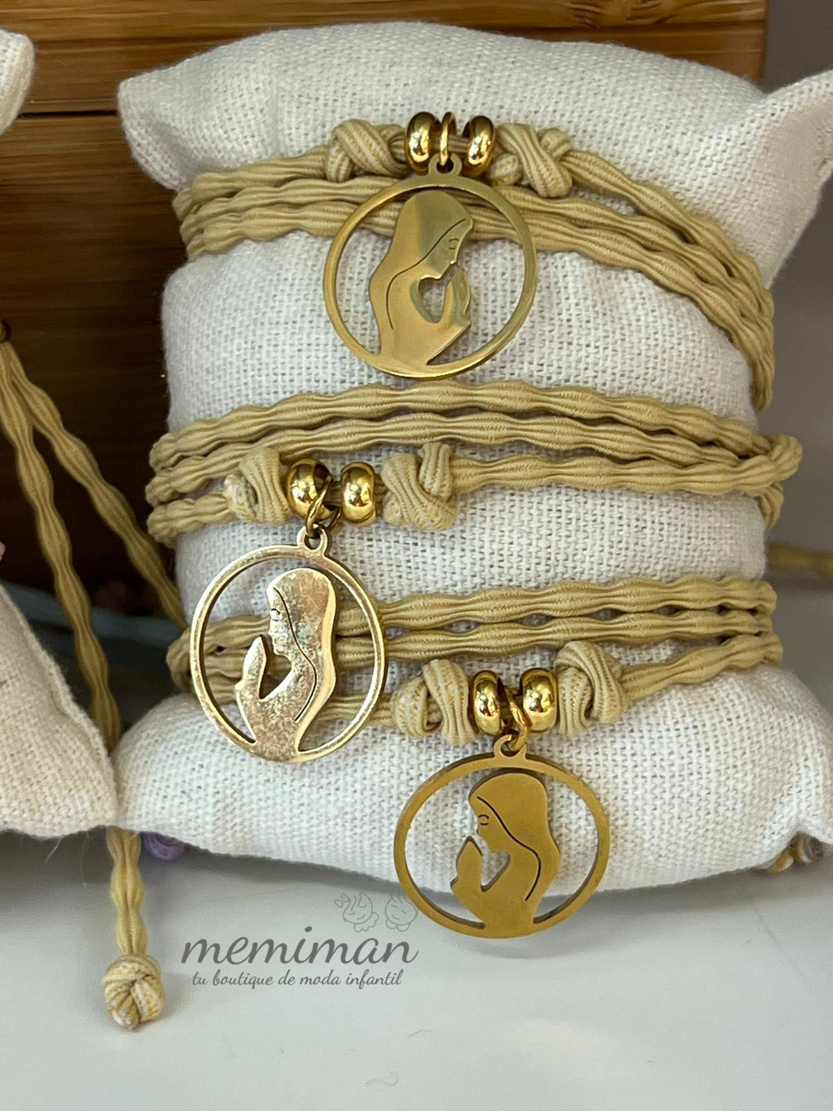 VERGINE collana-bracciale elastico