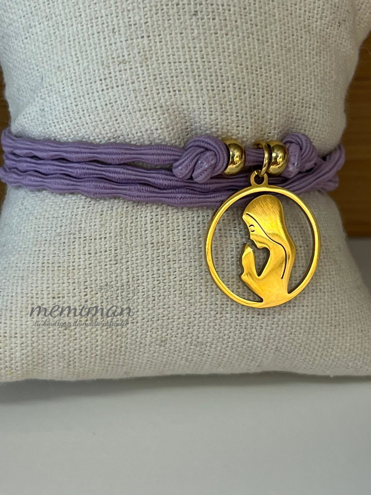 VERGINE collana-bracciale elastico