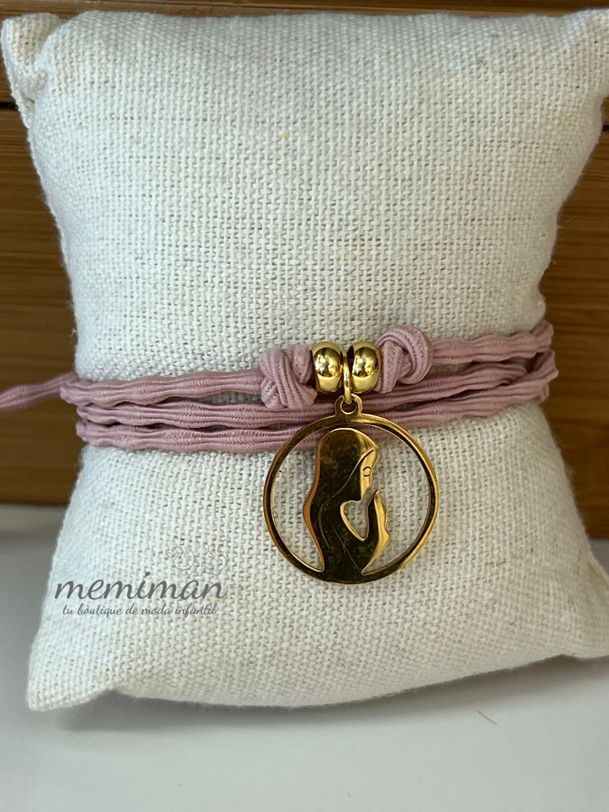 Collier-bracelet élastique VIERGE