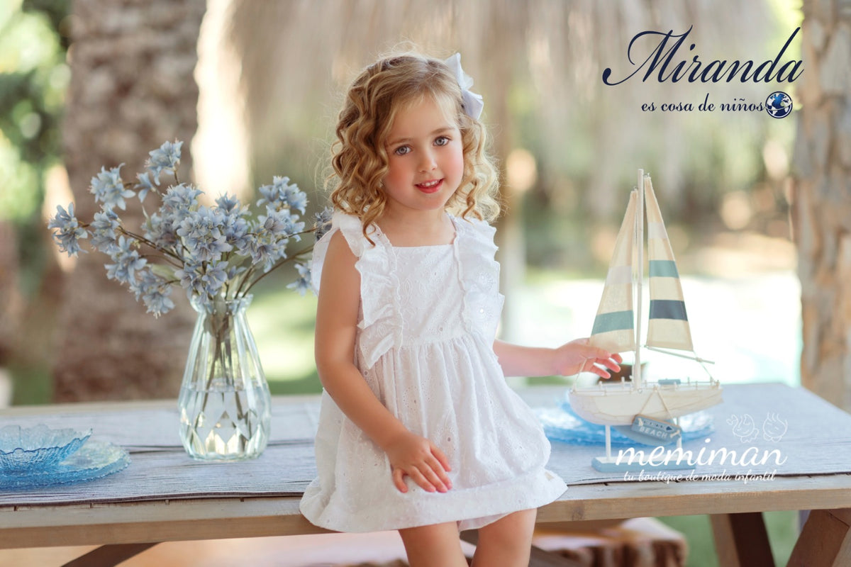 35-0600-V Vestido de criança branco