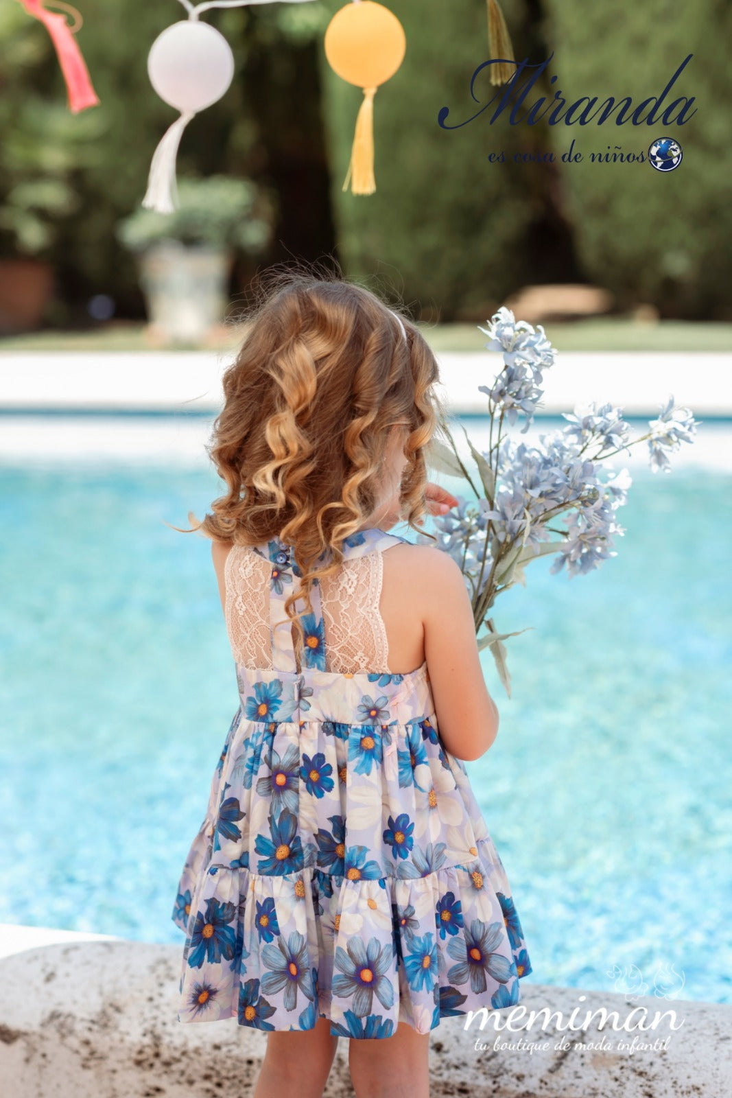 35-0245-V Bedrucktes Kinderkleid