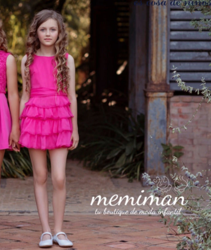 35-0300-V Vestito junior fucsia