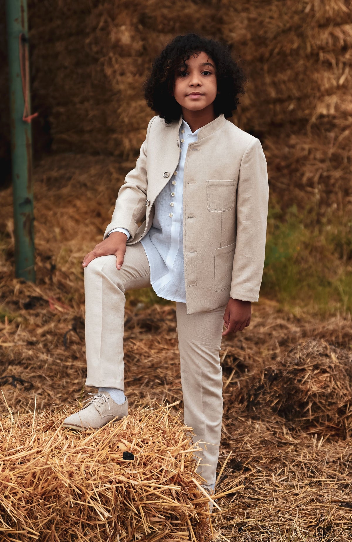 10-03042 Suit Jacket C/Mao