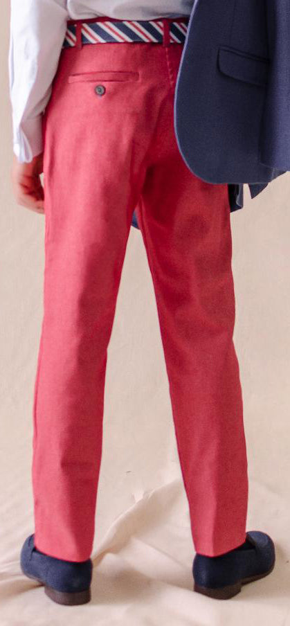 10-05034 Pantalón chino largo fantasía