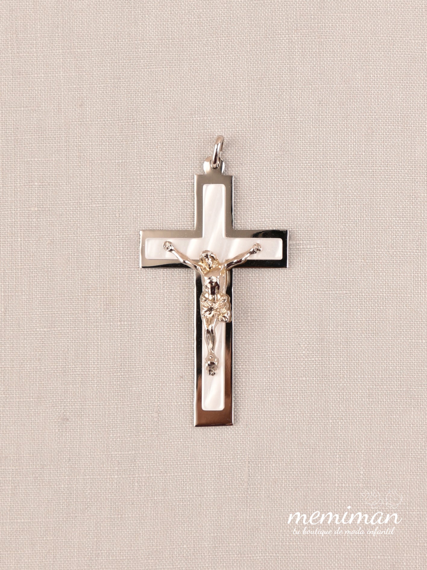 10-09003 Mother-of-Pearl Crucifix