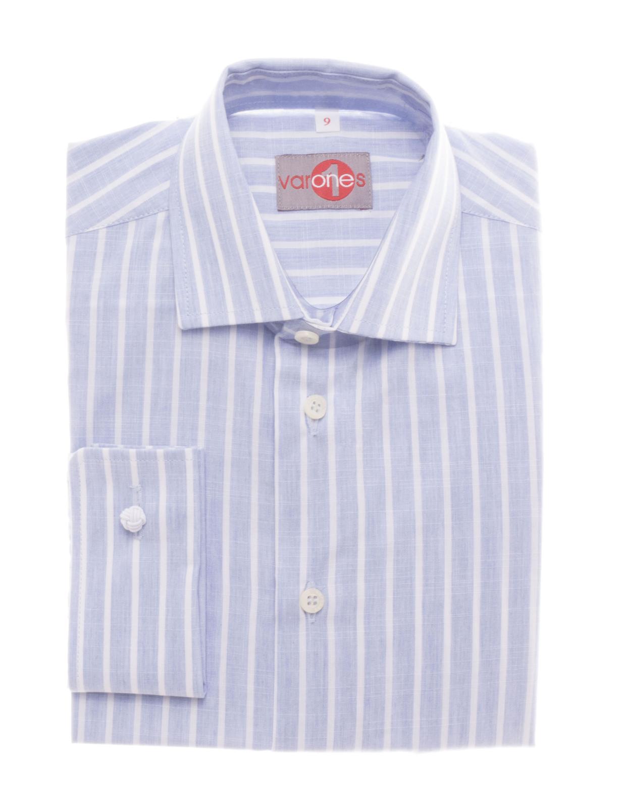 10-06082 Italian striped shirt