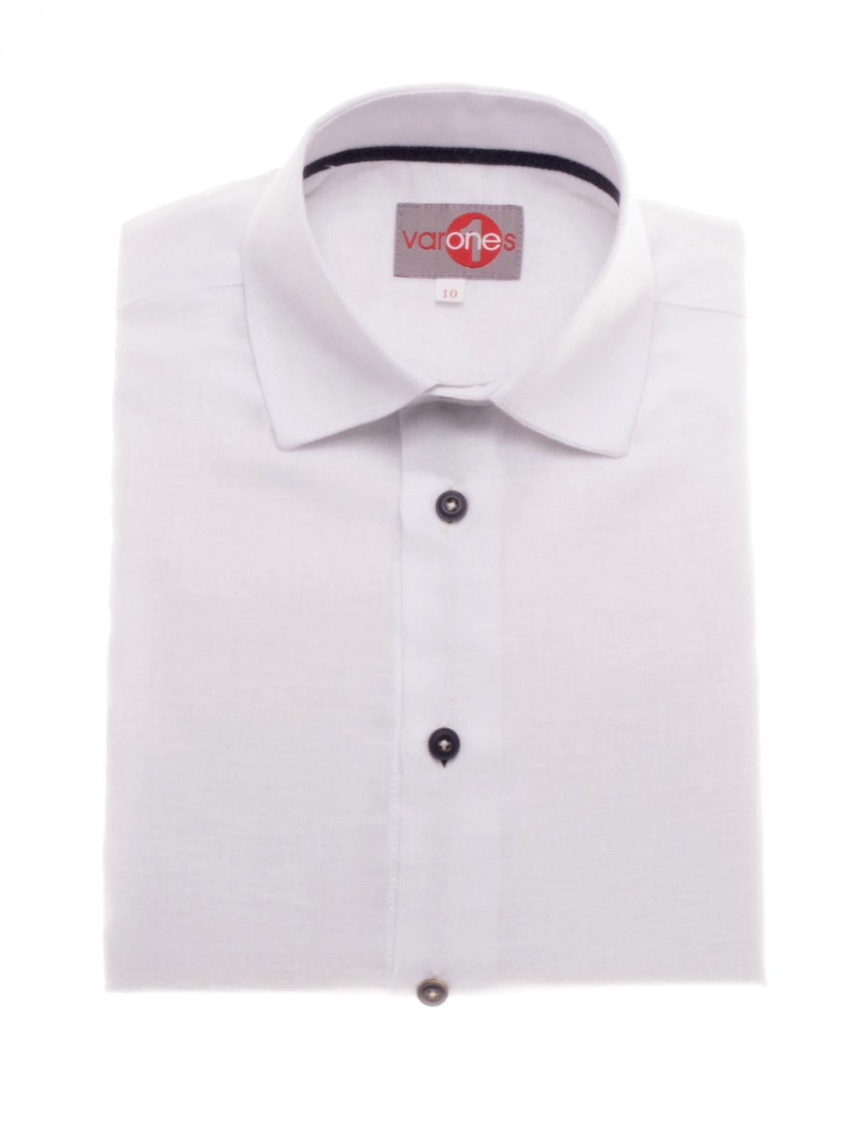 10-06093 Camisa lisa c/italiano (-50% Dto)