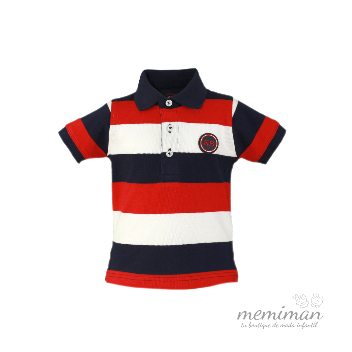 33-1100-P Polo bebé niño