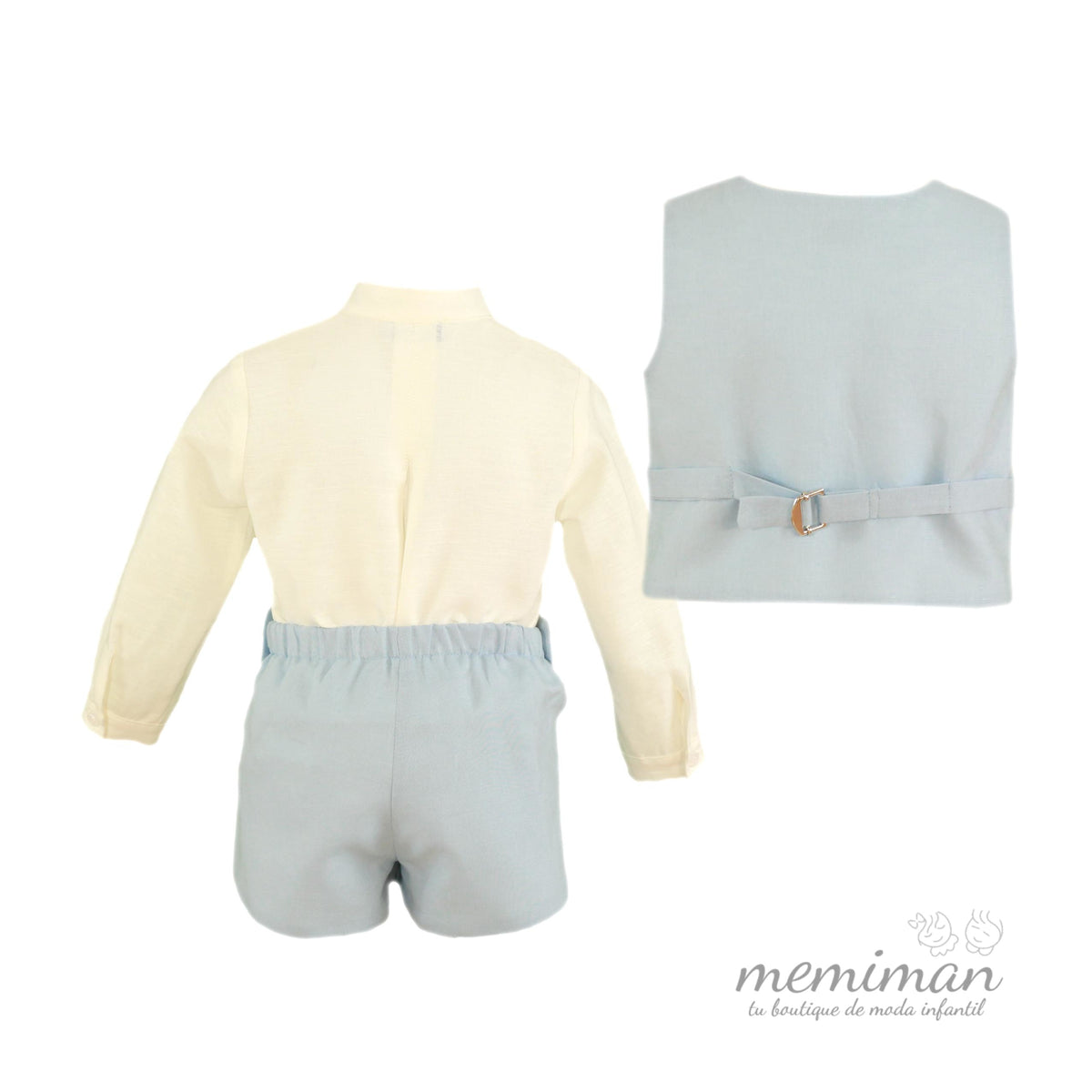 33-0124-23CH Completo camicia, gilet e pantaloni