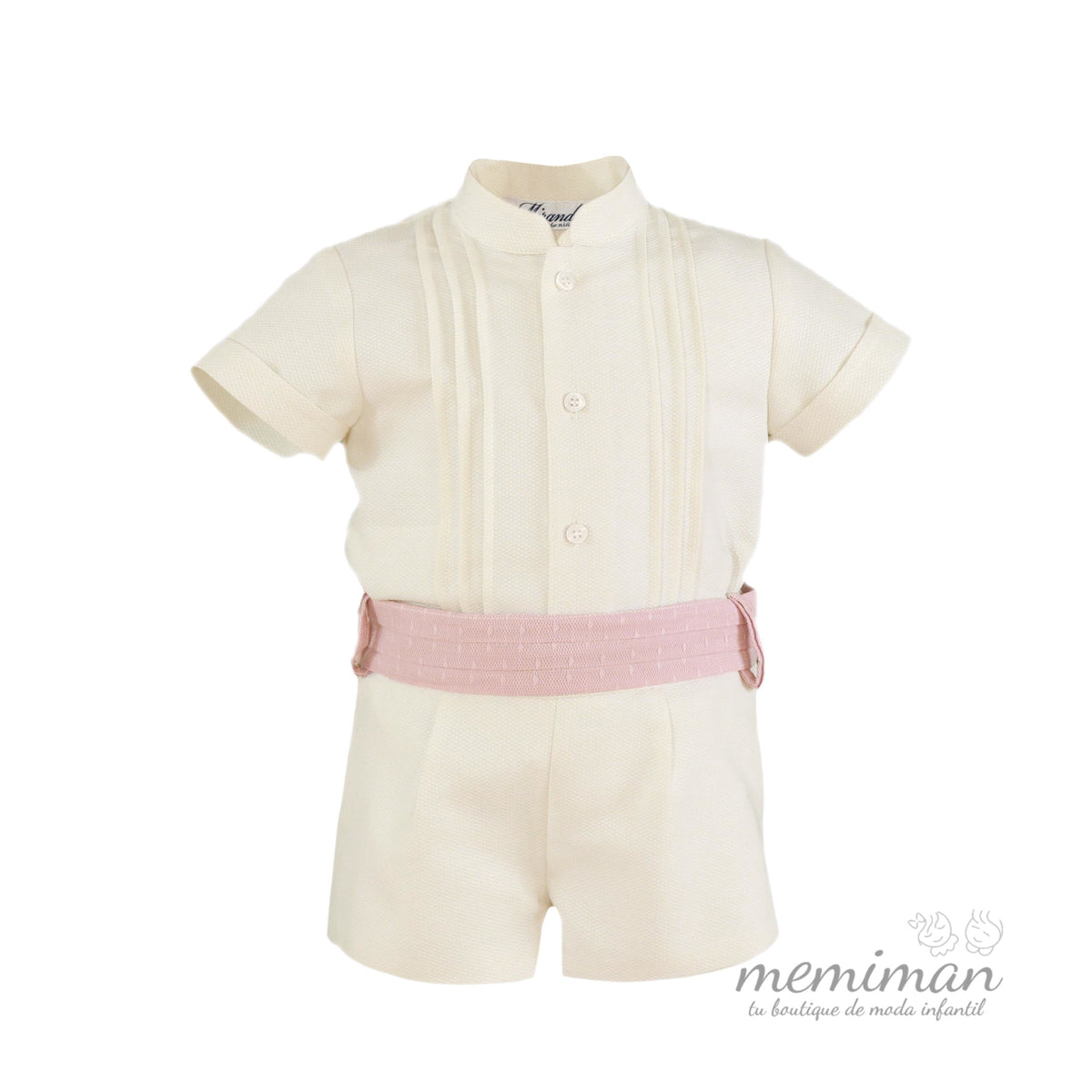 33-0126-23 Conjunto camisa-pantalón corto niño