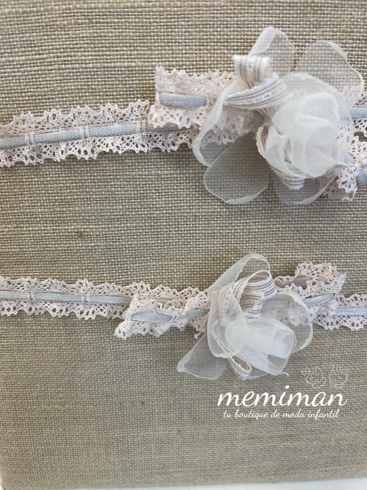 13392 Bandeau-turban élastique bébé