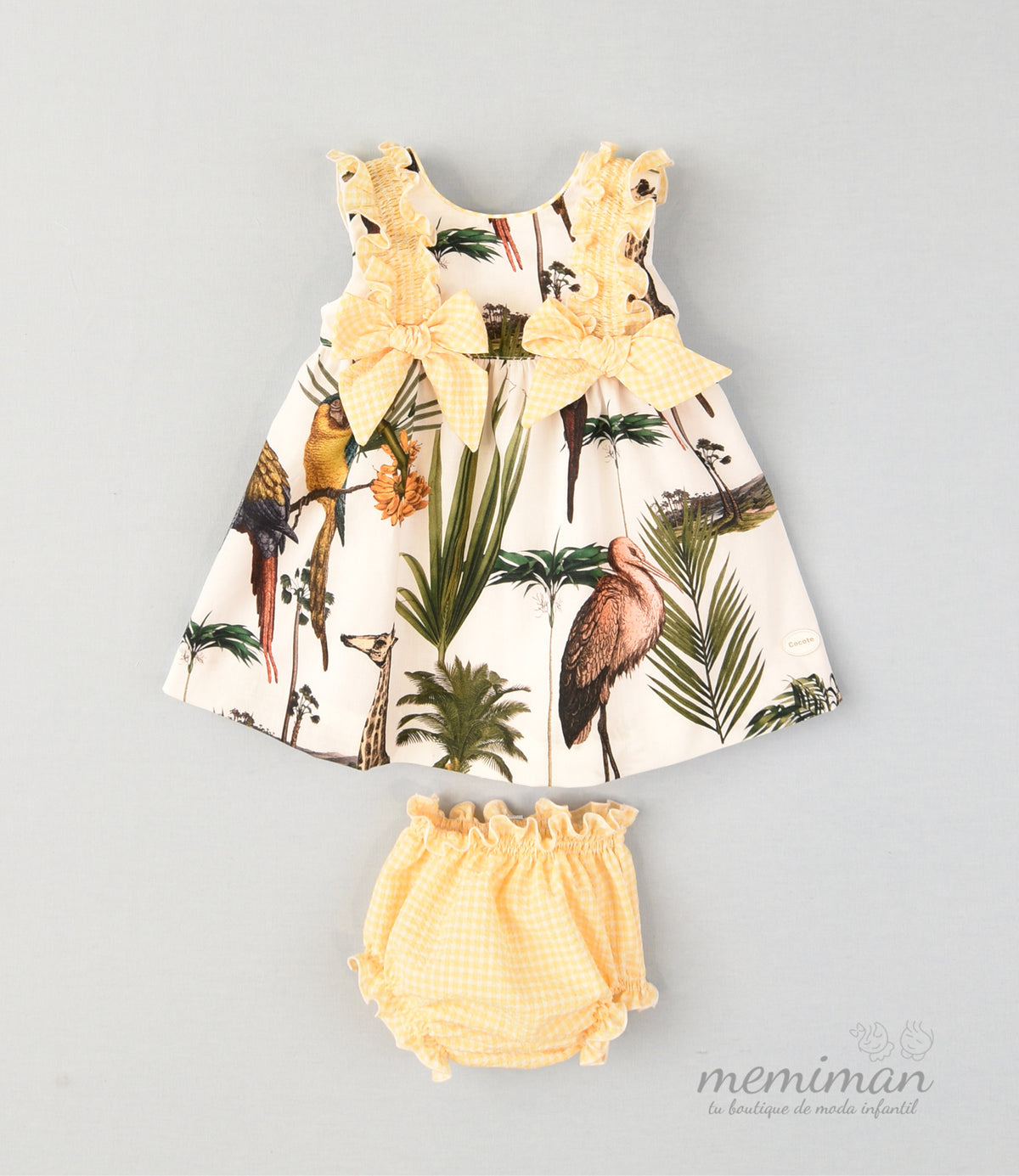 02-41016 Vestito neonato SELVA