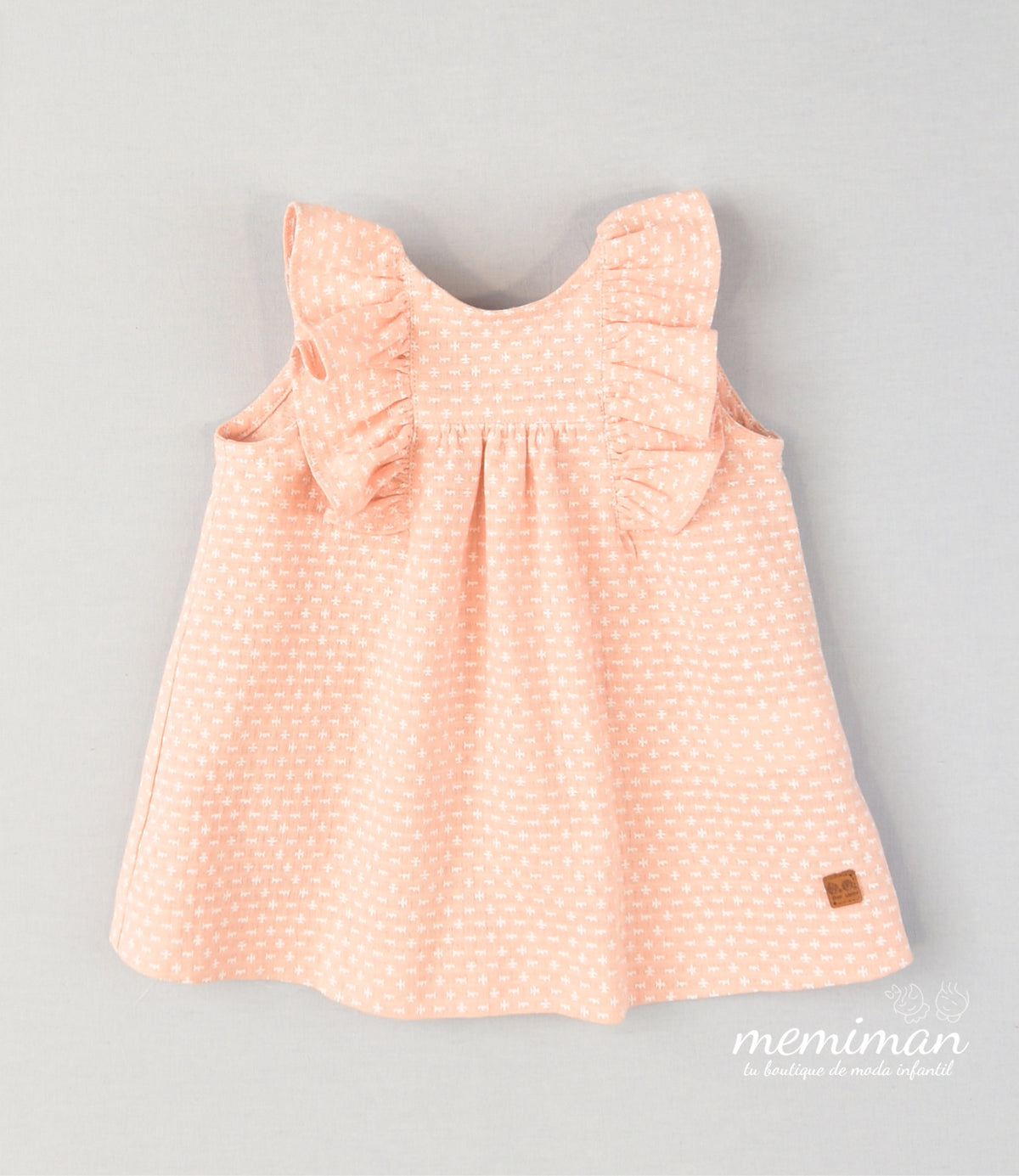 01-42062 Robe PLANE pour bébé fille