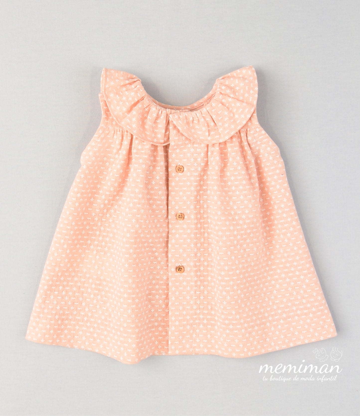 01-42062 Robe PLANE pour bébé fille