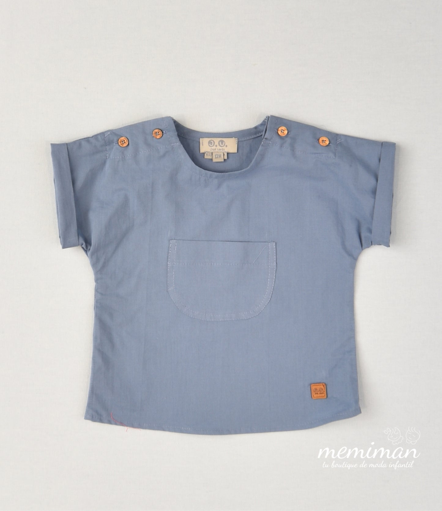 01-42138 Boy's poplin blouse