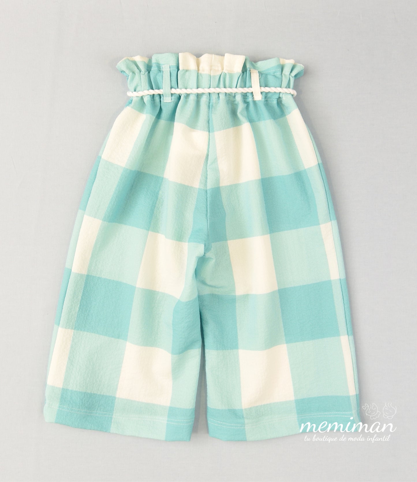 01-42170 Pantalón crop CUADROS