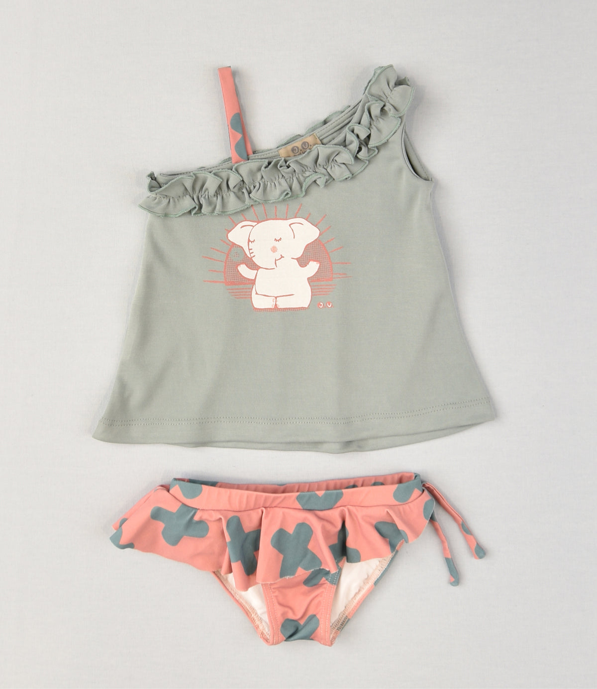 03-42248 Conjunto de menina cueca CRUCES