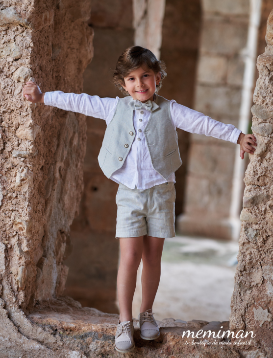 EX210 JUAN Boy's set with vest