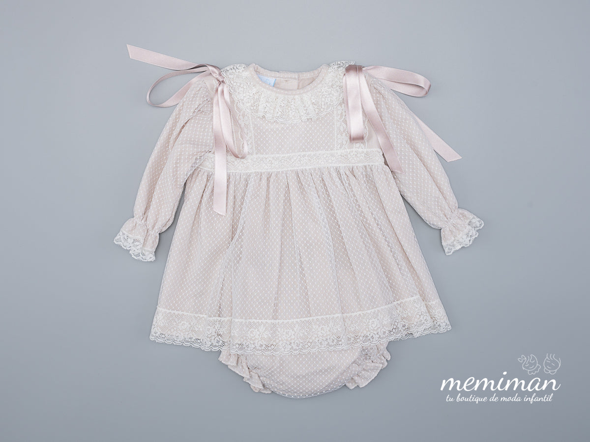 222-195 Vestido de batizado