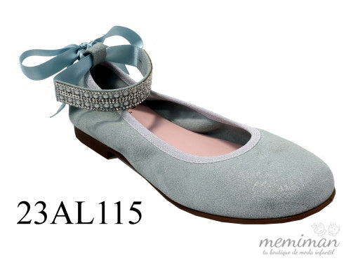 23AL115 Ballerina bracelet with stones and bow COM/CER