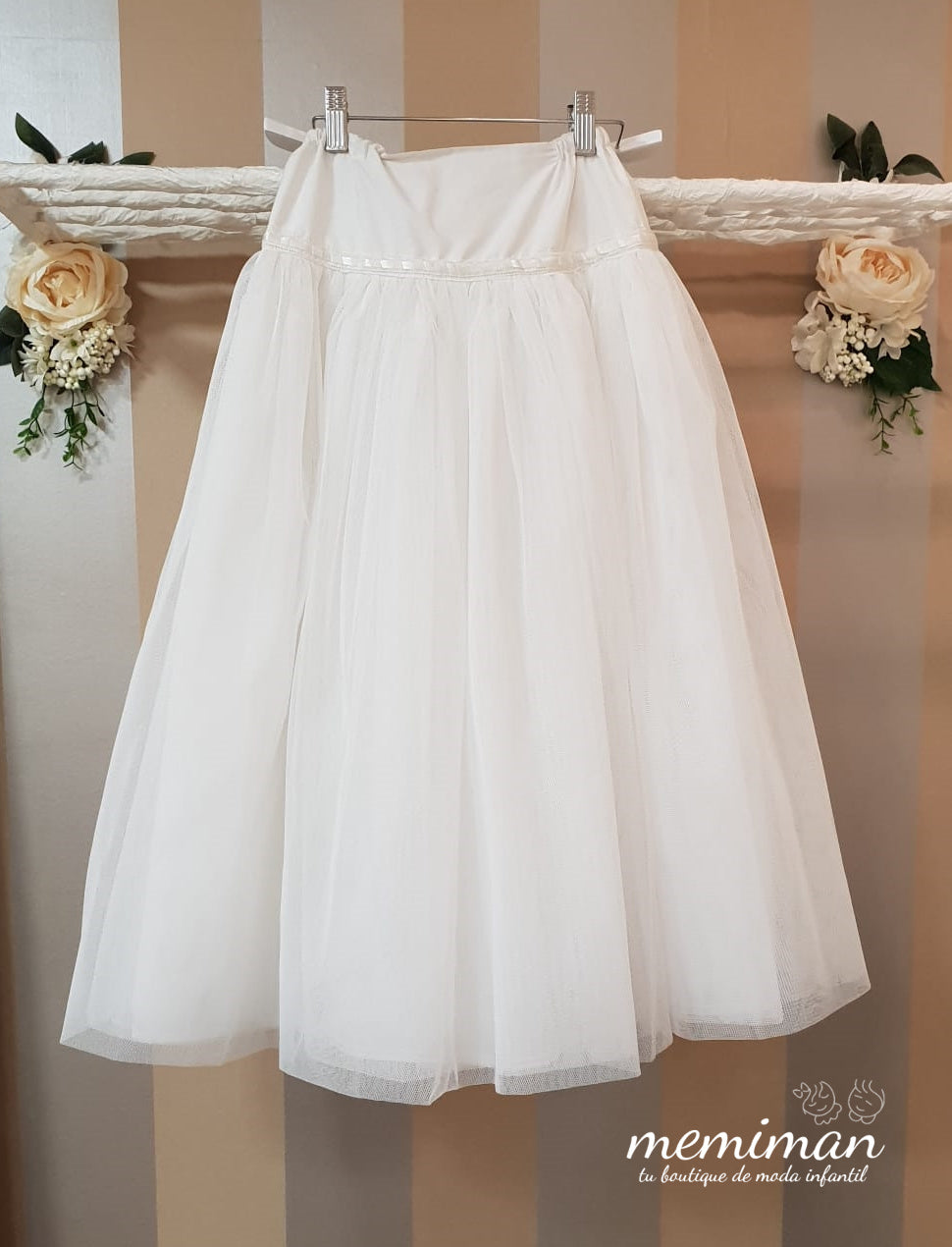 129 Cancan HORTENSIA 3 couches Double Tulle