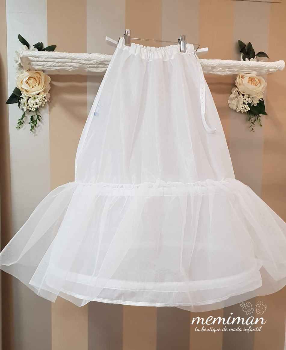 106 Cancan BELL 2 Hoops + Tulle Ruffle