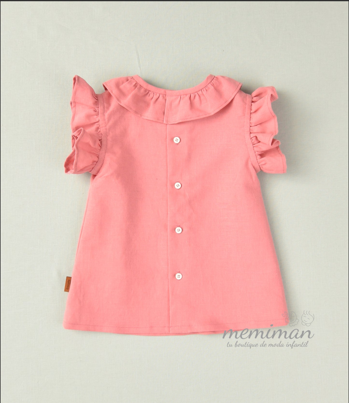 02-45086 Blusa niña lino