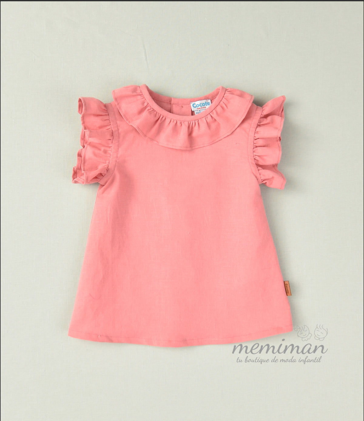 02-45086 Leinenbluse für Mädchen
