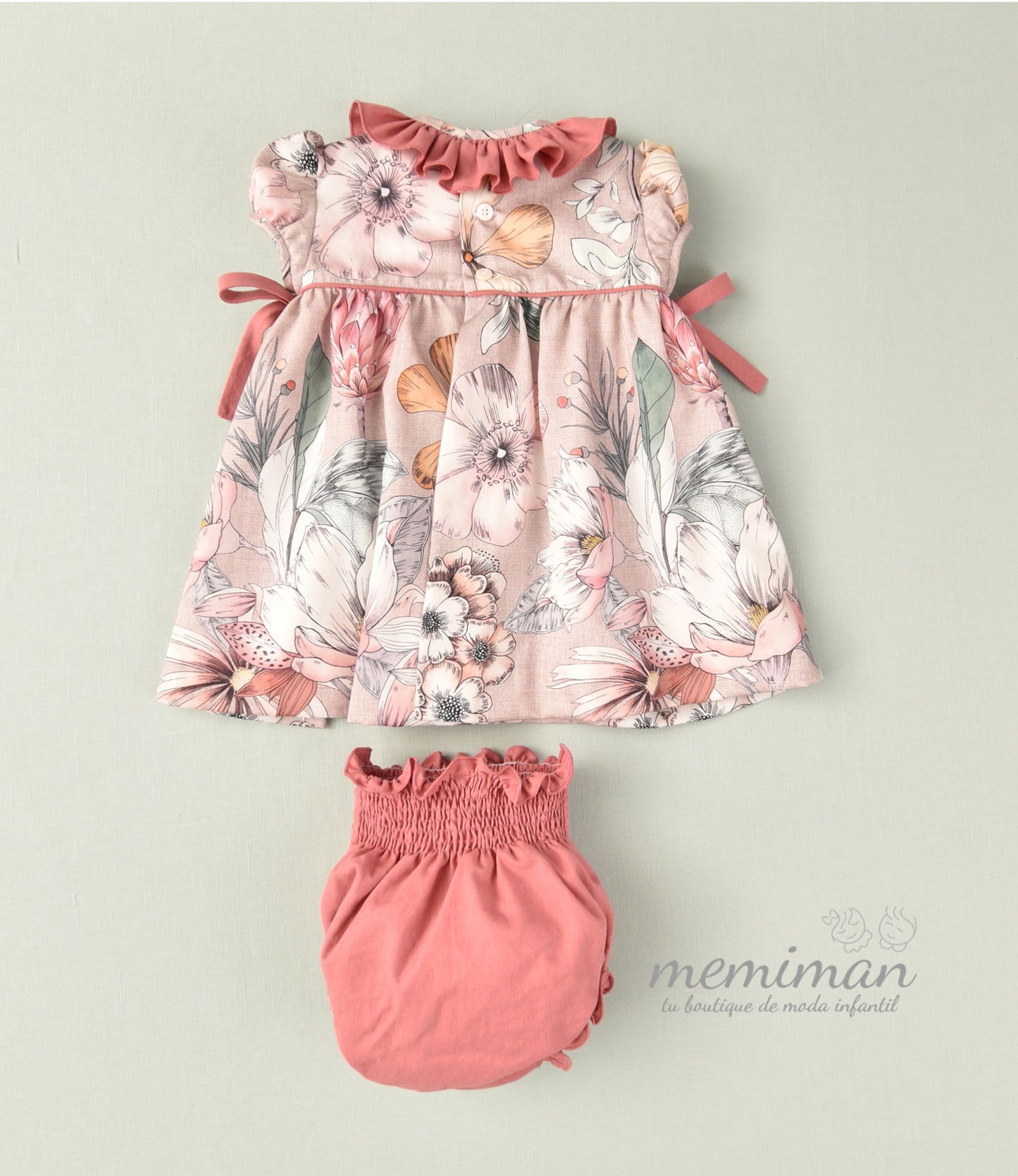 01-46046 Flower baby dress