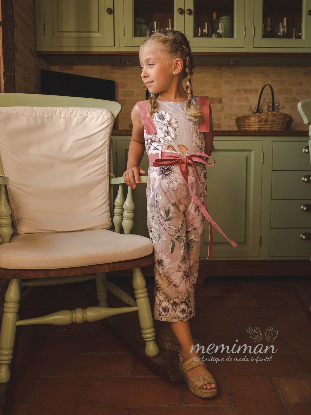 01-46050 Flower girl jumpsuit