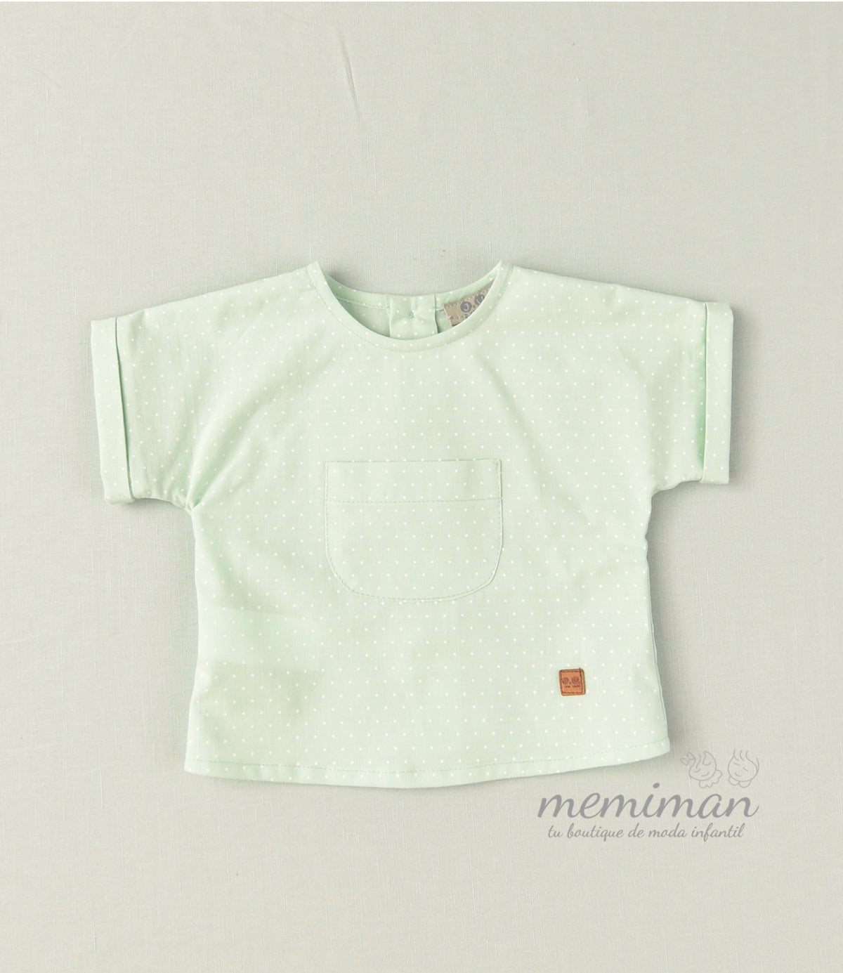 01-46064 Blusa a pois neonato