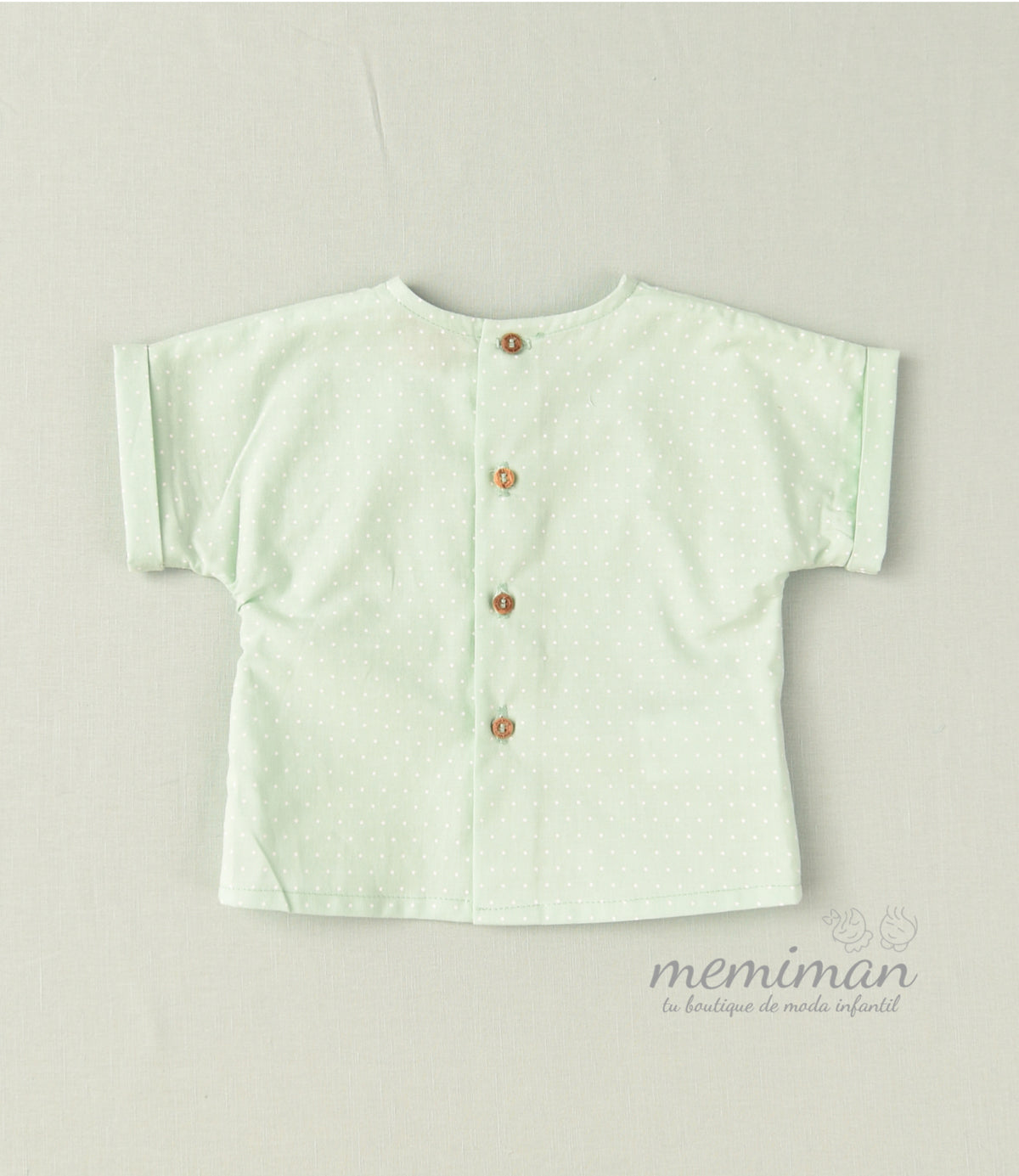 01-46064 Blusa a pois neonato