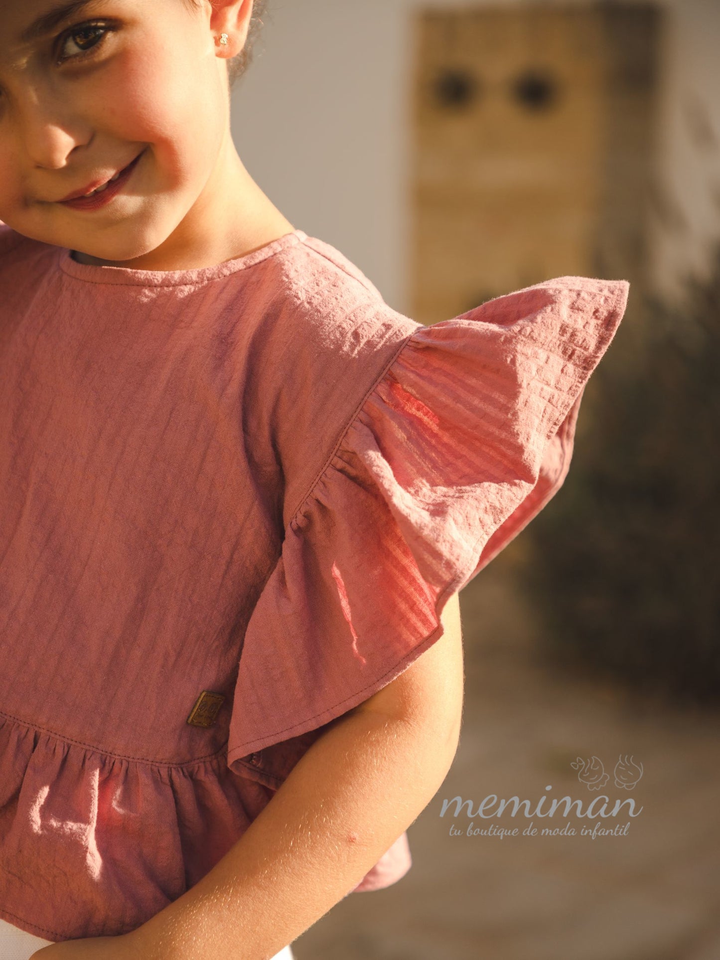 01-46116 Short girl's blouse