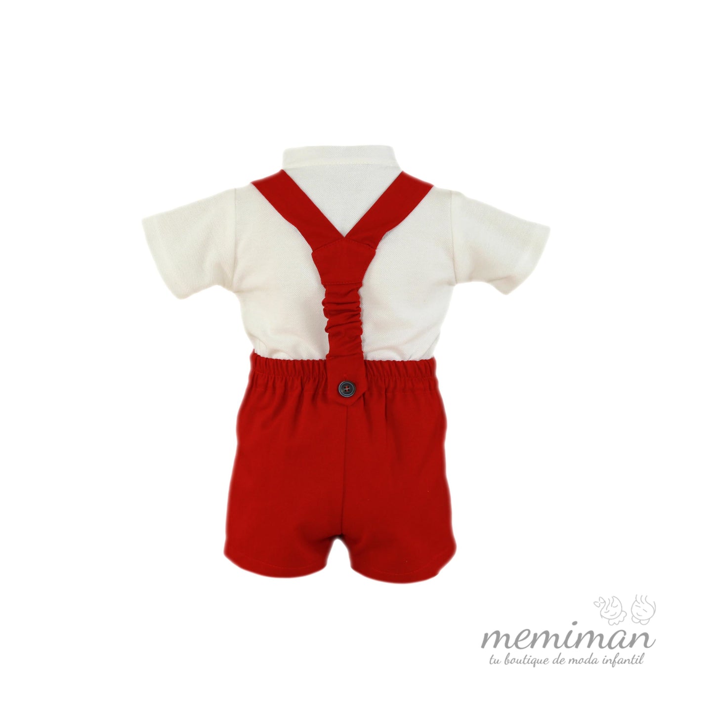 33-0530-23 Overalls and short sleeve shirt set