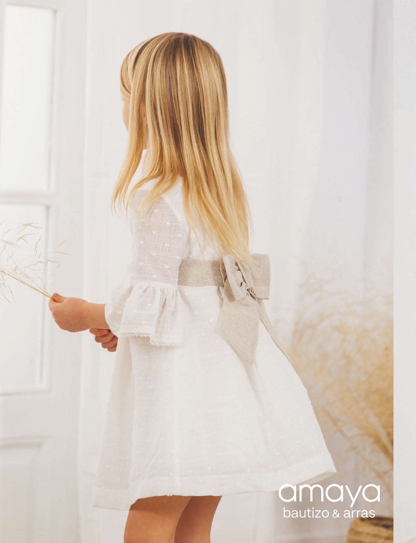 533091 CHILDREN'S plumeti linen dress