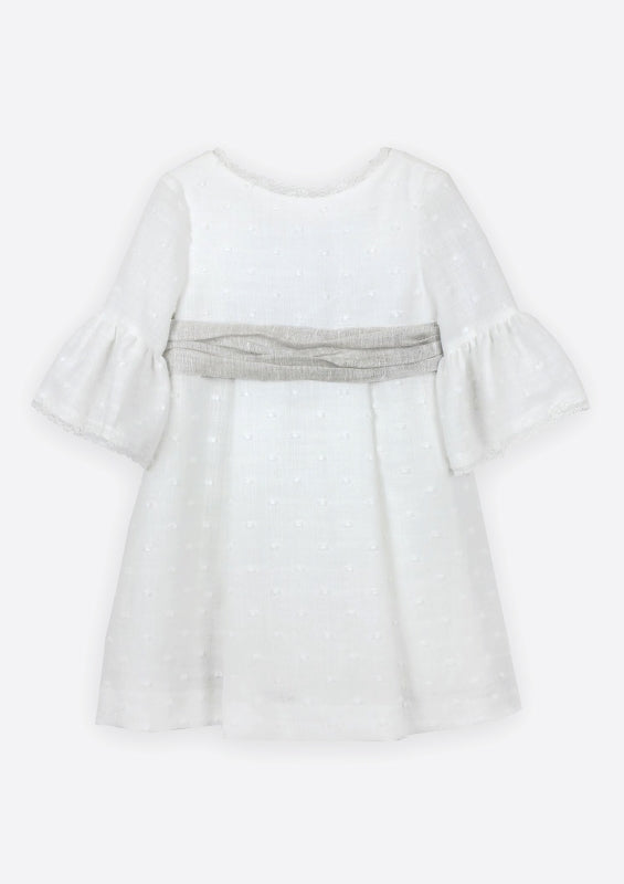 533091 Robe ENFANT en lin plumeti