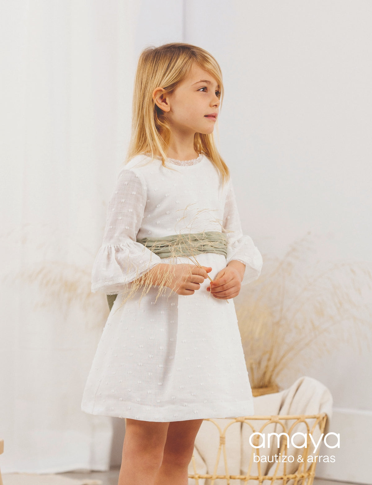 533091 CHILDREN'S plumeti linen dress