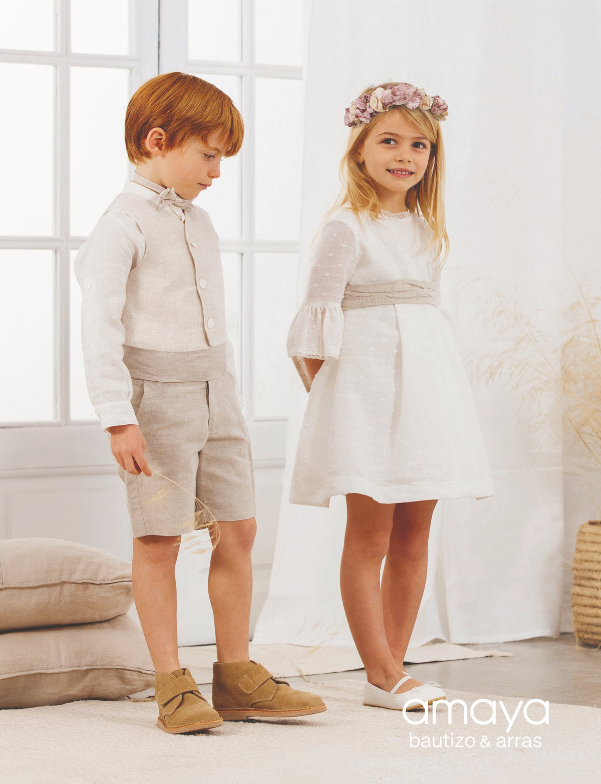 533091 CHILDREN'S plumeti linen dress