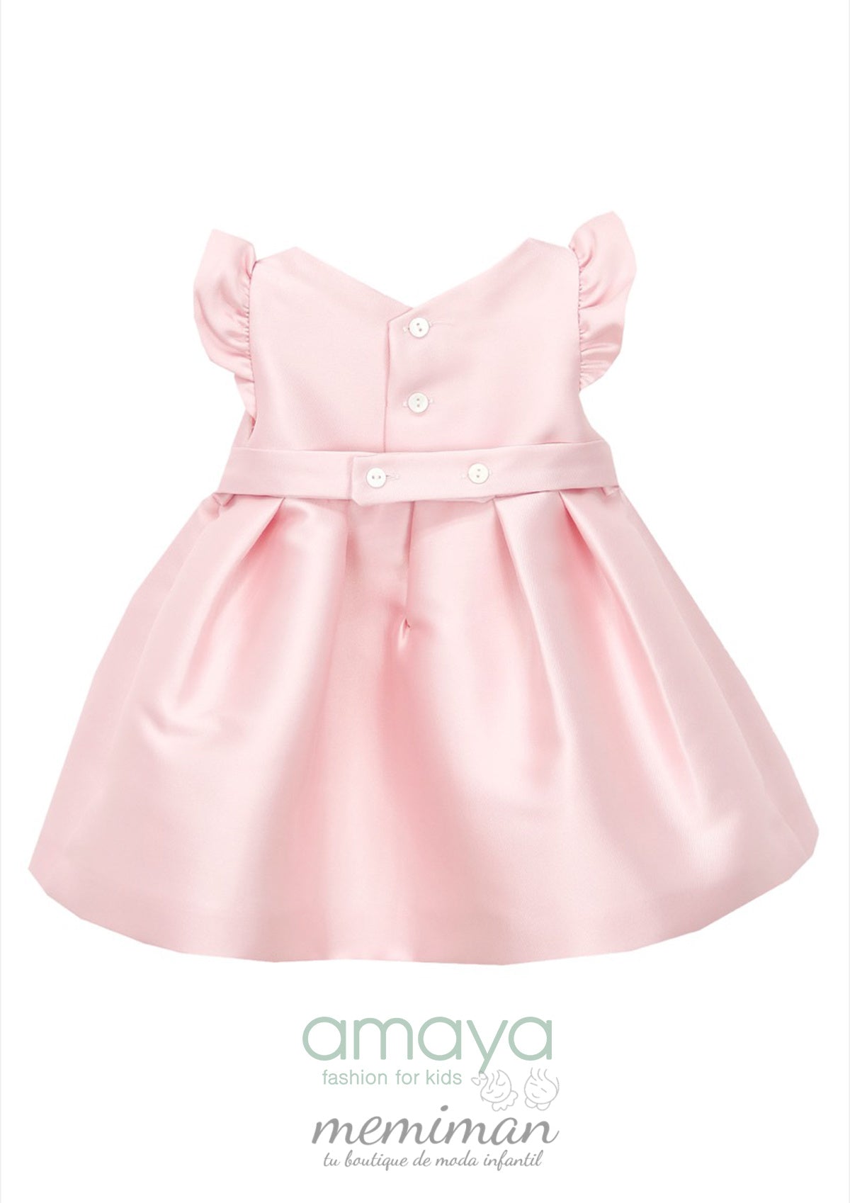 574026 Vestido bebé micado