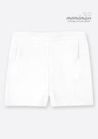 190320 Pantaloncini neonato lino tinta unita