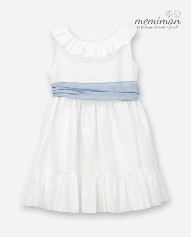591412 Vestido INFANTIL lino (OFERTÓN)
