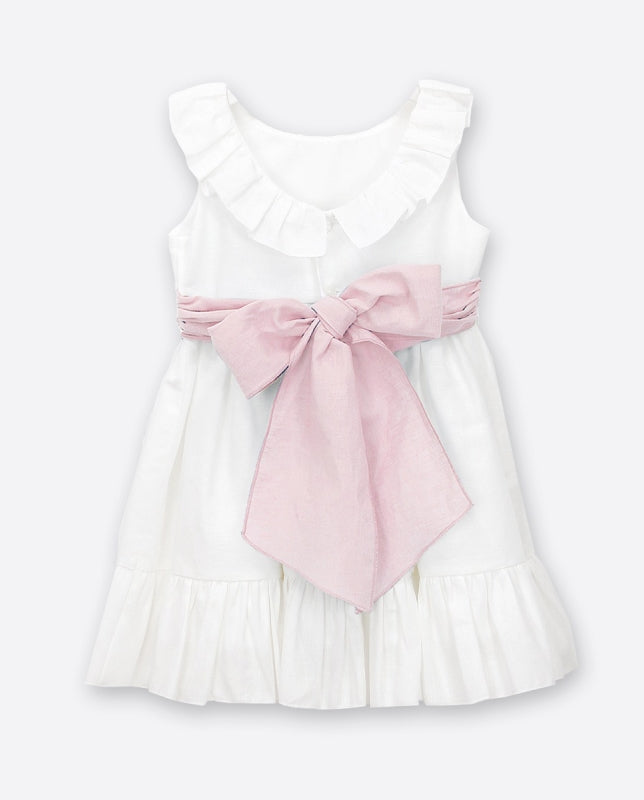 591412 Vestido INFANTIL lino (OFERTÓN)