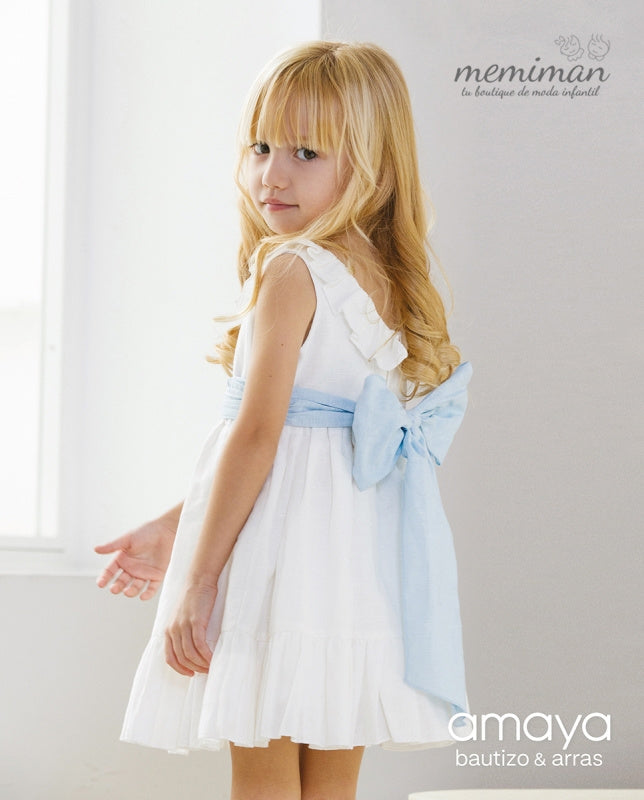 591412 Vestido INFANTIL lino (OFERTÓN)